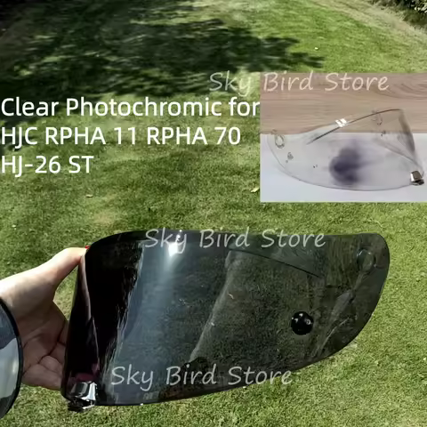 Photochromic Visor for HJC RPHA 11 RPHA 70 HJ-26 ST HJ26 ST Full Face Helmet Lens Shield Cascos Para Moto Accessories Capacete