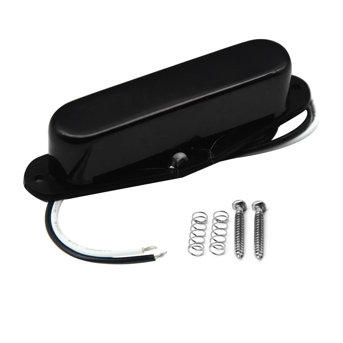 FLEOR 1 Stück Alnico 5 E-Gitarren-Tonabnehmer, Single-Coil-Tonabnehmer für TL-Gitarren, Nickel / Gold / Schwarz zur Auswahl – Detail 5