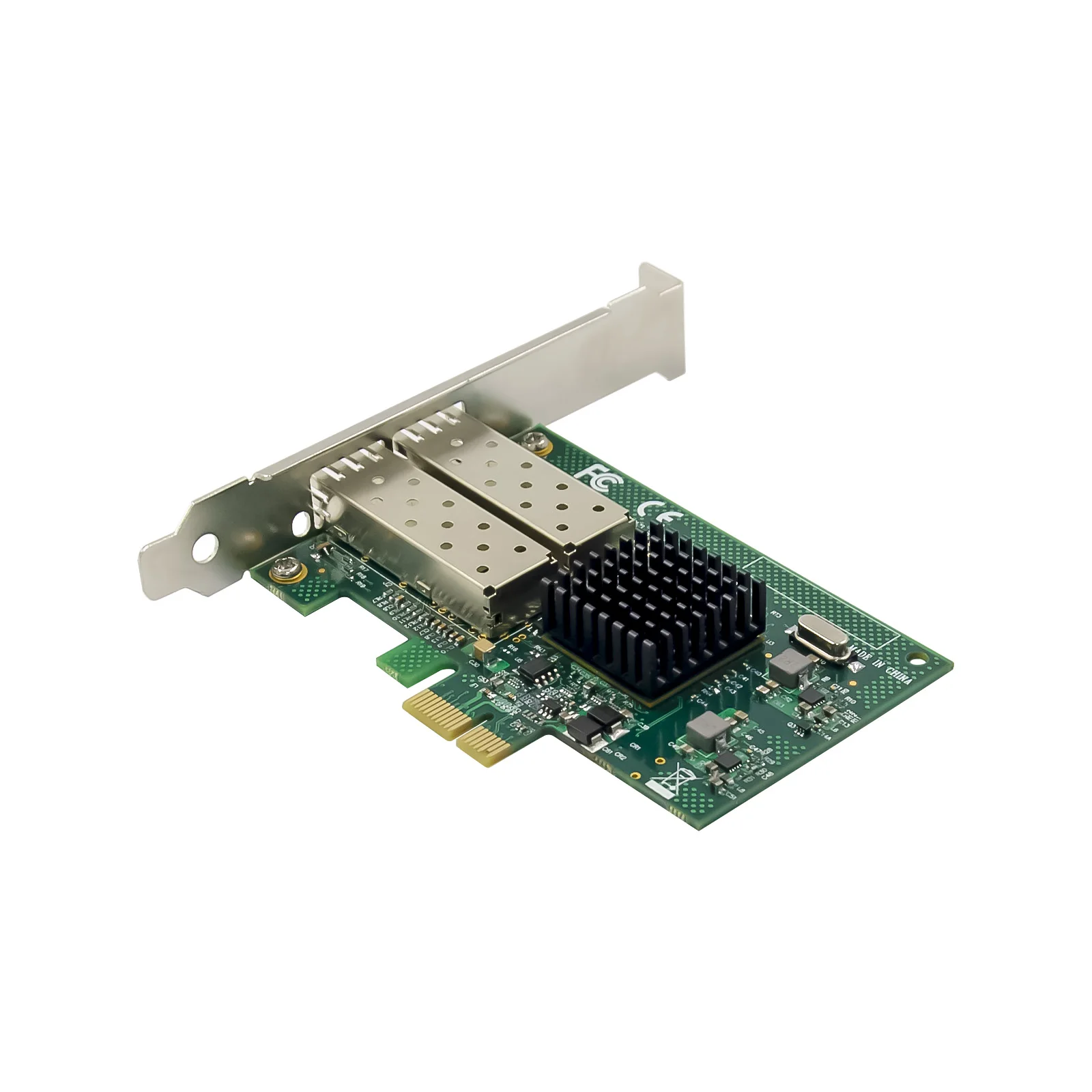 SUNWEIT ST7257 Dual-Port 1G SFP Ethernet PCI Express X1 Gigabit Adapter Card JL82576EB Chipset