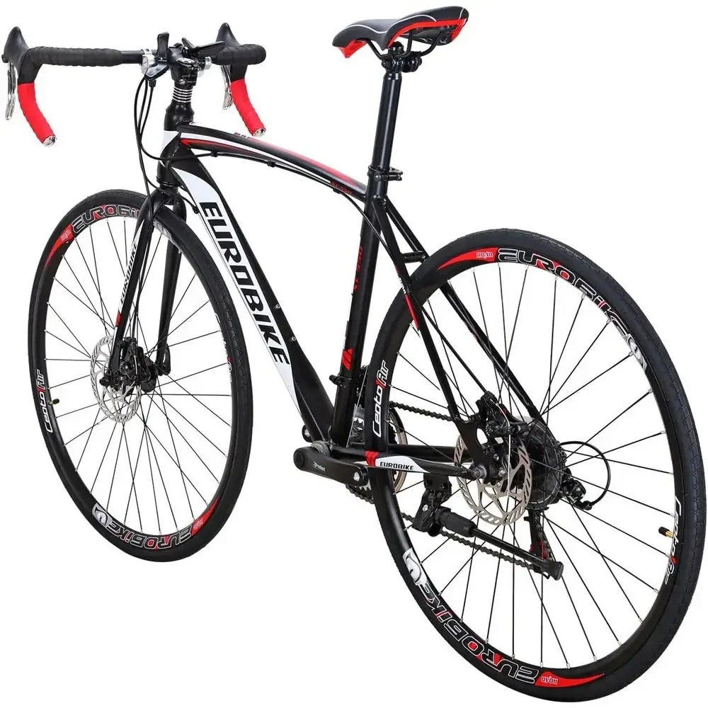 21-Speed Dual Disc Brake 700C Road Bike with 21 Speeds and Dual Disc Brakes