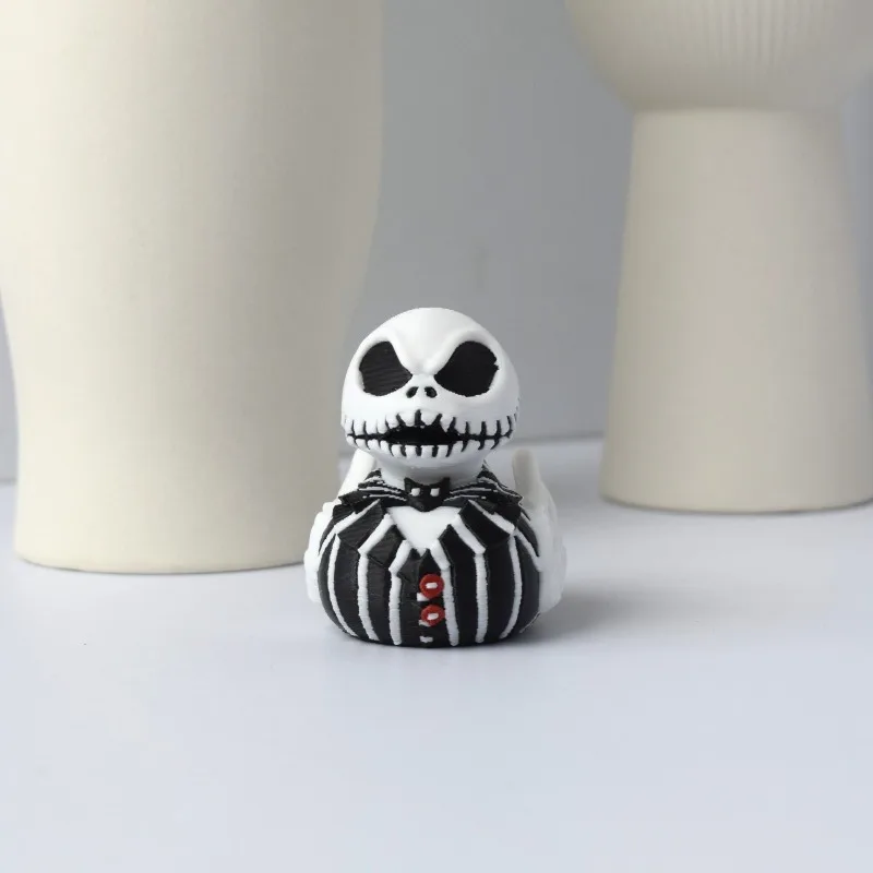 จี้พิมพ์ 3 มิติ ลายการ์ตูนจากเรื่อง The Nightmare Before Christmas ตัวละครแจ็ค สเกลลิงตัน ของเล่นสะสม ของขวัญวันหยุด