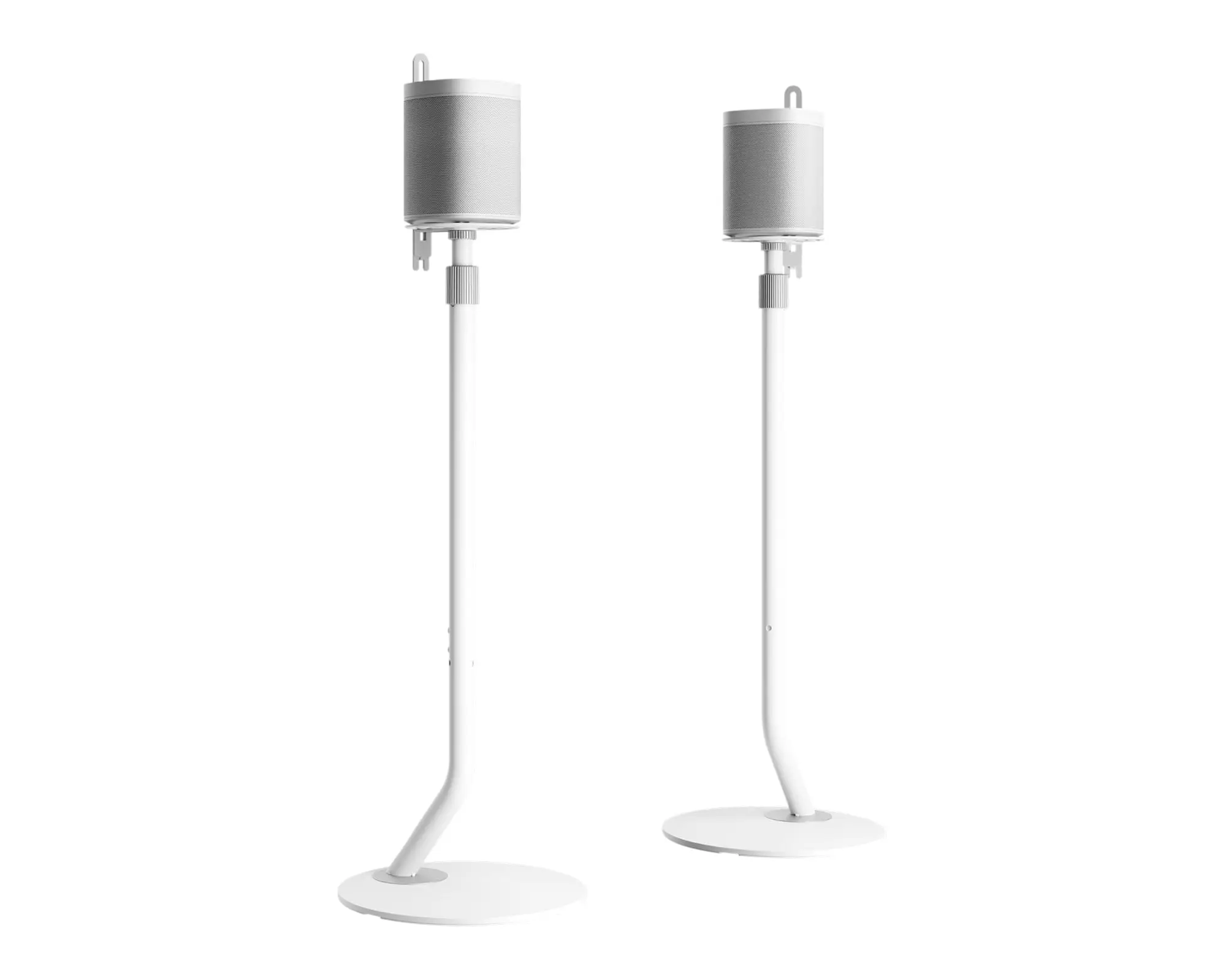 

Adjustable Height Speaker Stand Pair For Satellite And Bookshelf Speakers Up To 11 Lbs 27.5-39.3 Inch
