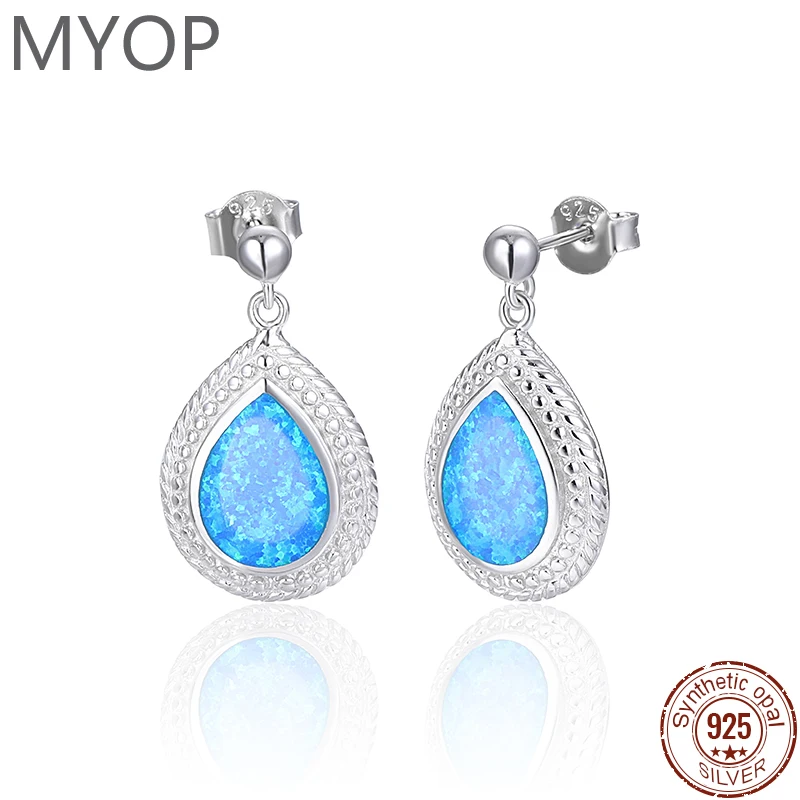 XYOP 2024 Jewelry 925 Sterling Silver Jewelry Opal earrings magnificent temperament unique stunning