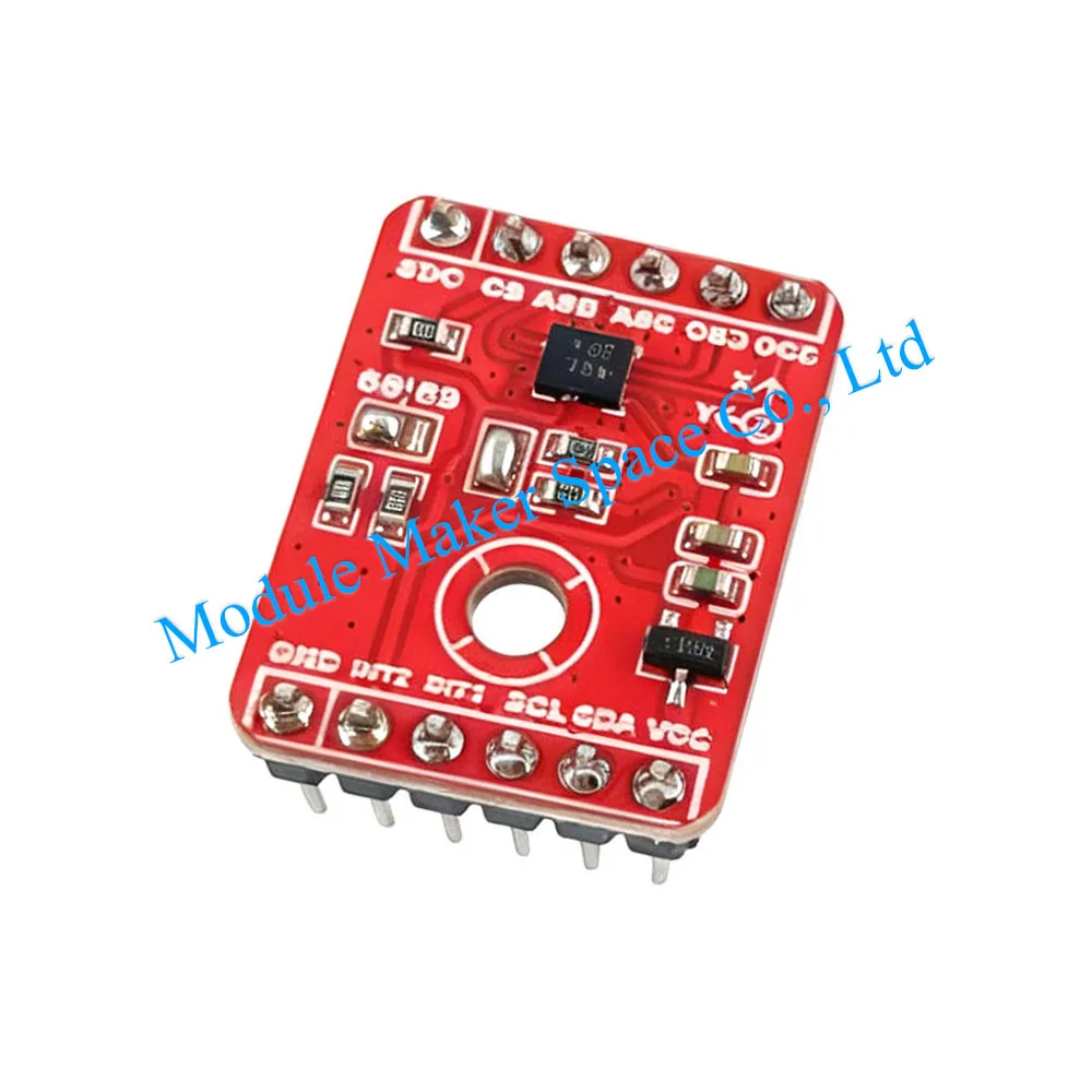 Moduł czujnika IMU BMI270 6DOF, 6-osiowy żyroskop + akcelerometr, niski pobór mocy 4mA, I2C/SPI, 1.8-3.3V do śledzenia ruchu — zdjęcie produktu 5