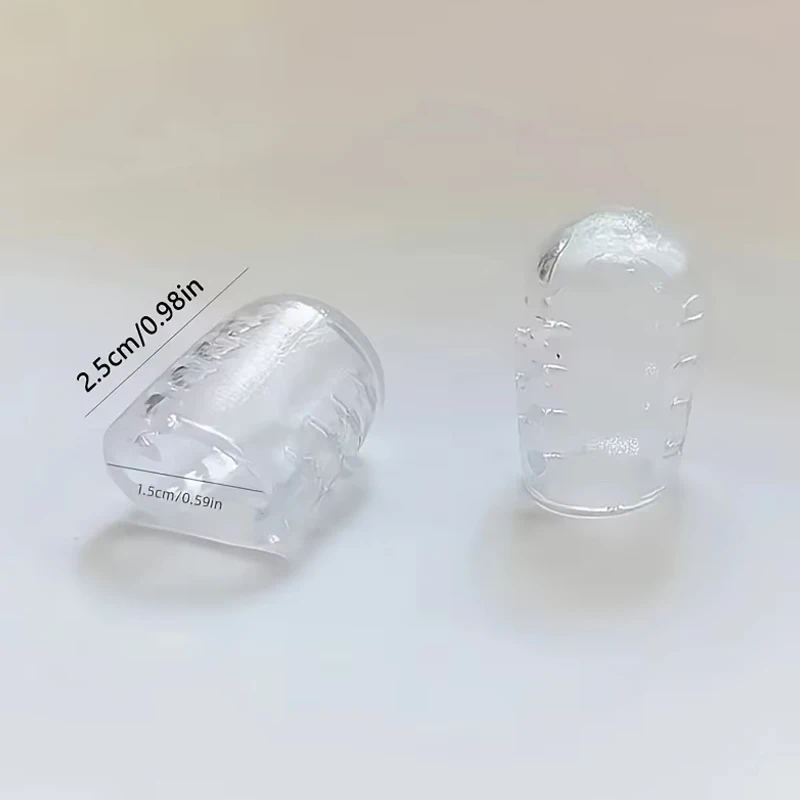 Silikon Finger Zehenkappe Schutz Abdeckung Daumen Hülse Mais Blasen Schmerzlinderung Zehenrohr Bunion Korrektur Fußpflege – Detail 5