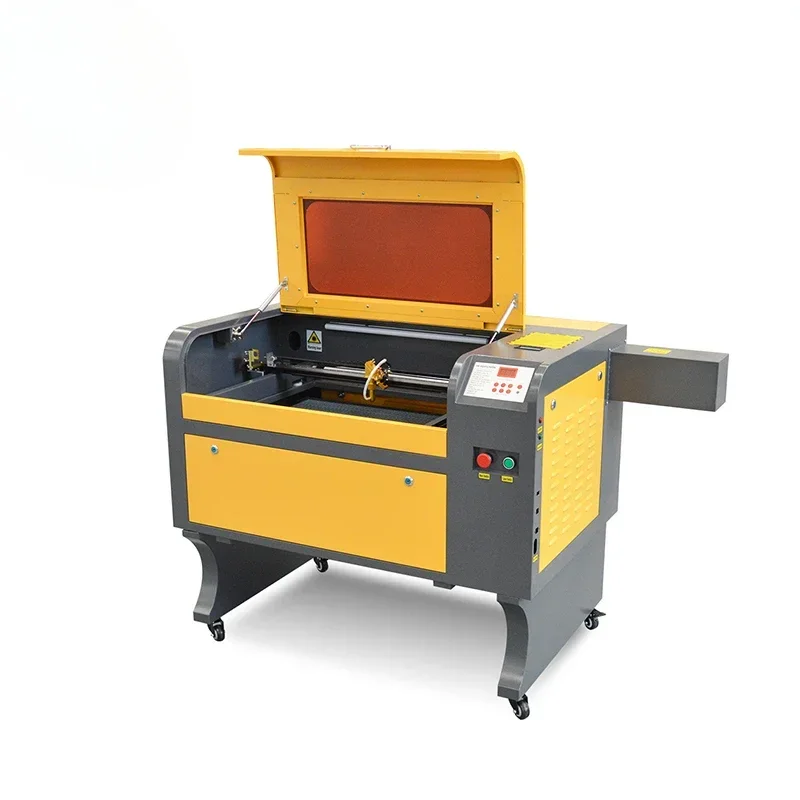 Precision Fiber Laser Engraving Machine 50w 60w 80w 100w Metal Wood Pipe Glass Industry Carbon Dioxide CNC Laser Cutting Machine