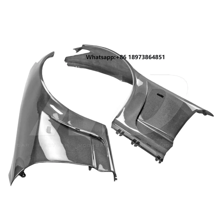 

Amis Style Carbon Fiber Front Fender (+30mm) for 2000-2008 Honda S2000 Ap1 Ap2