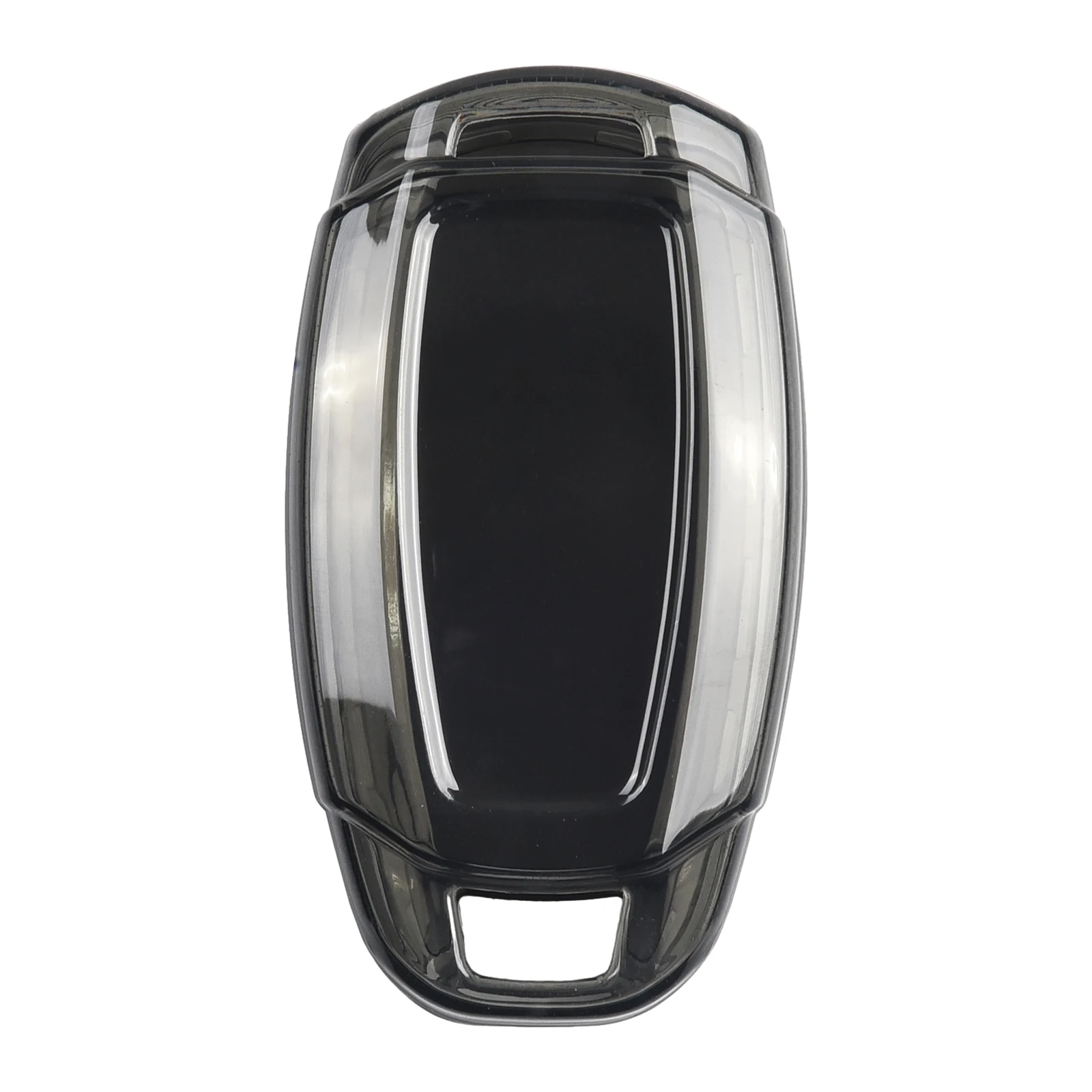 Improved Fit and Protection with Black Transparent Key Fob Case Cover for Hyundai Elantra Palisade Venue Accent