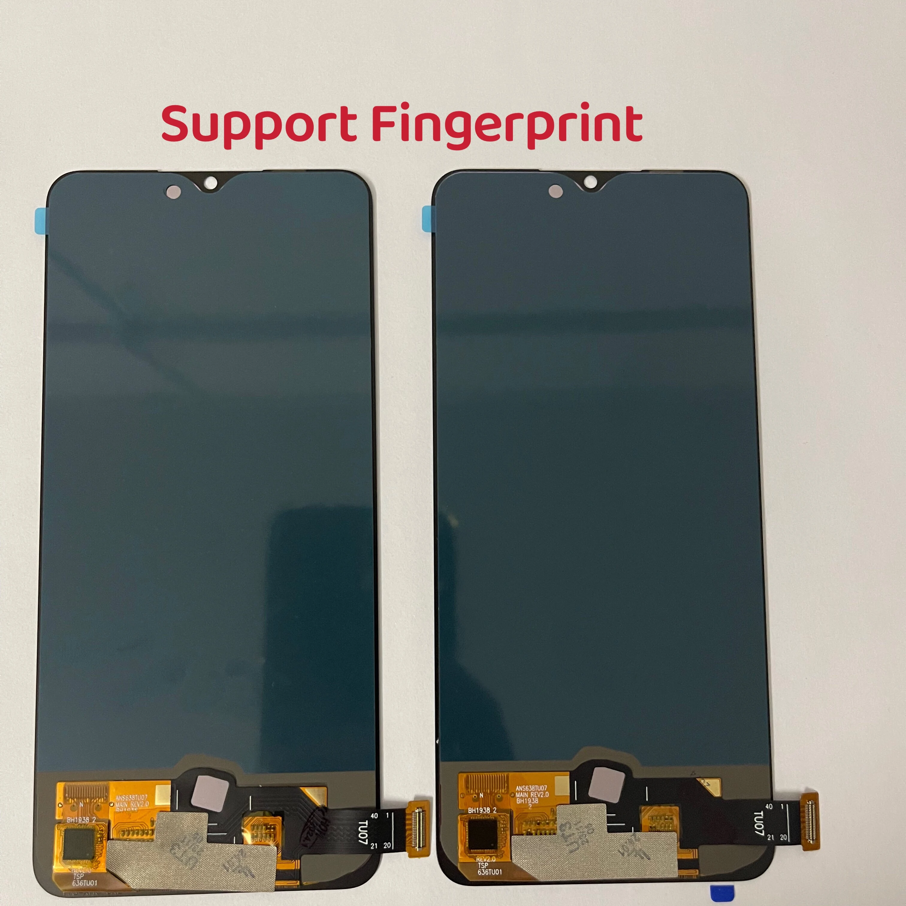 Amoled 6.38 Inch LCD For Vivo S1 Y7S Z5 Y9S IQOO Neo Touch Screen V1907 V1913 V1921 V1945 Digitizer Assembly LCD Replacement