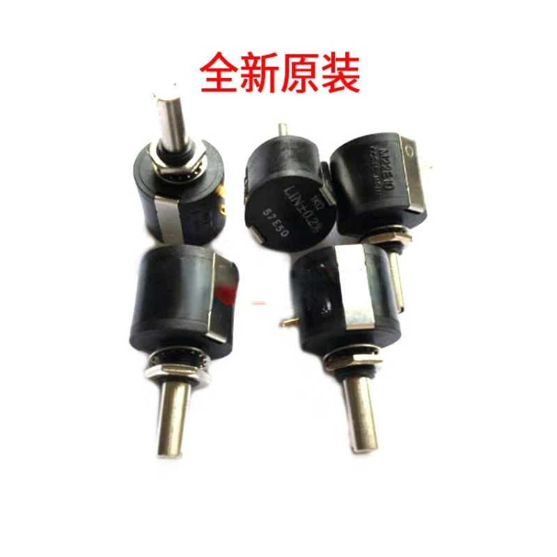 

M22E10 NIDEC COPAL multi-turn 10-turn wire-wound potentiometer imported from Japan 1K 2K 5K10K potentiometer