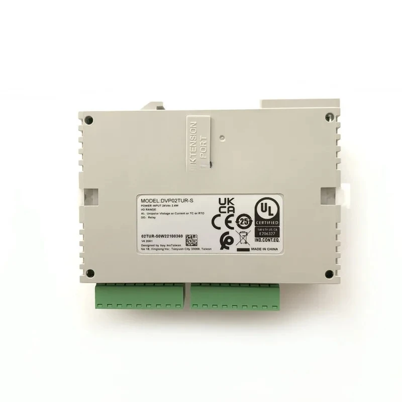 Módulo de controle de temperatura série SLIM DVP02TUR-S novo