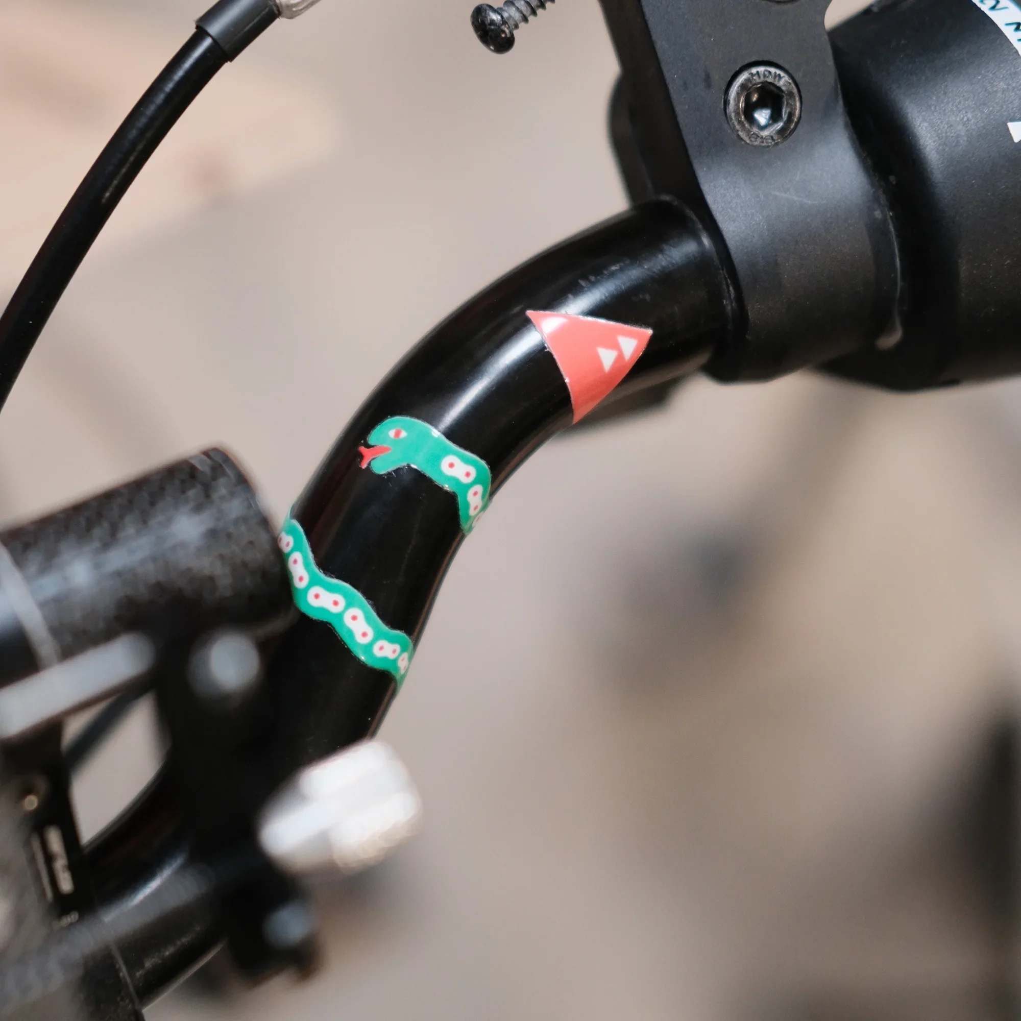 2025 New Bicycle Stickers Waterproof Bicycle Frame Top Tube Decorative Stickers Cycling Road Bikes Mountain Bikes Frames Sticker