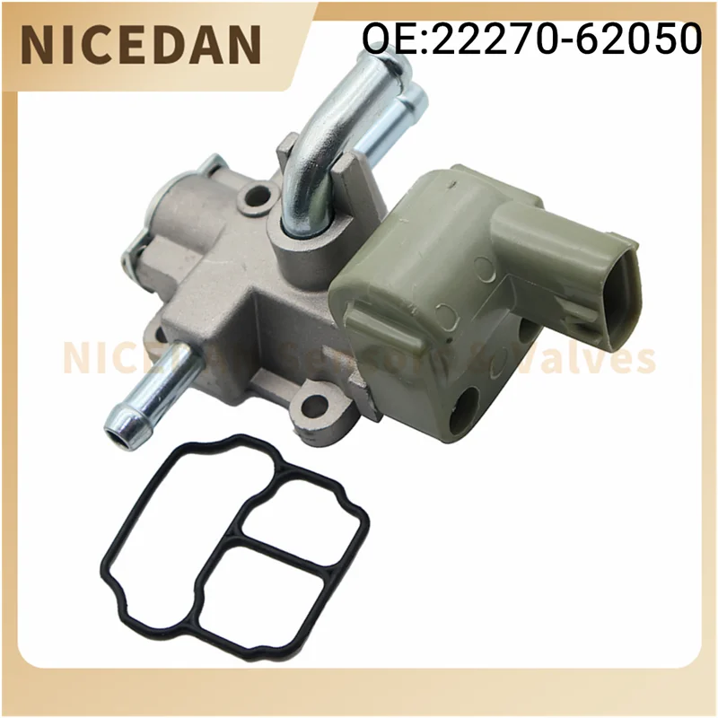 

22270-62050 New Idle Air Control Valve IACV For Toyota Tacoma T100 4Runner Tundra 3.4L 1996-2004 229555 30029 AC4039 2227062050