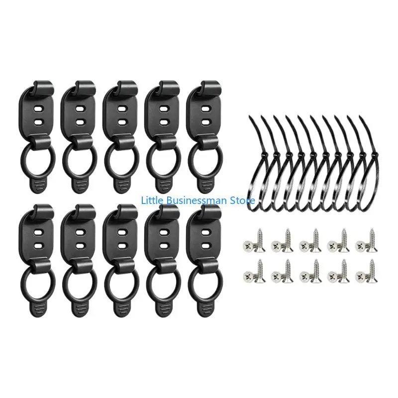 Kabelführungshalter mit selbstklebender Rückseite für Home-Office-Kabel M76A – Detail 5