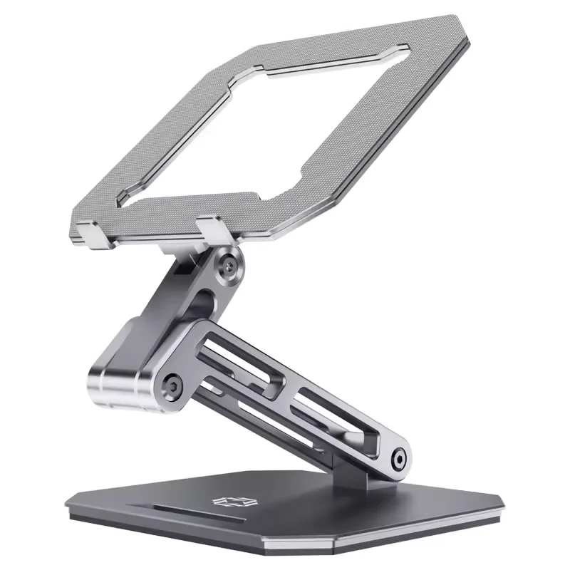 PIVA Aluminum alloy flat bracket iPad Pro desktop support bracket hollow radiator metal foldable