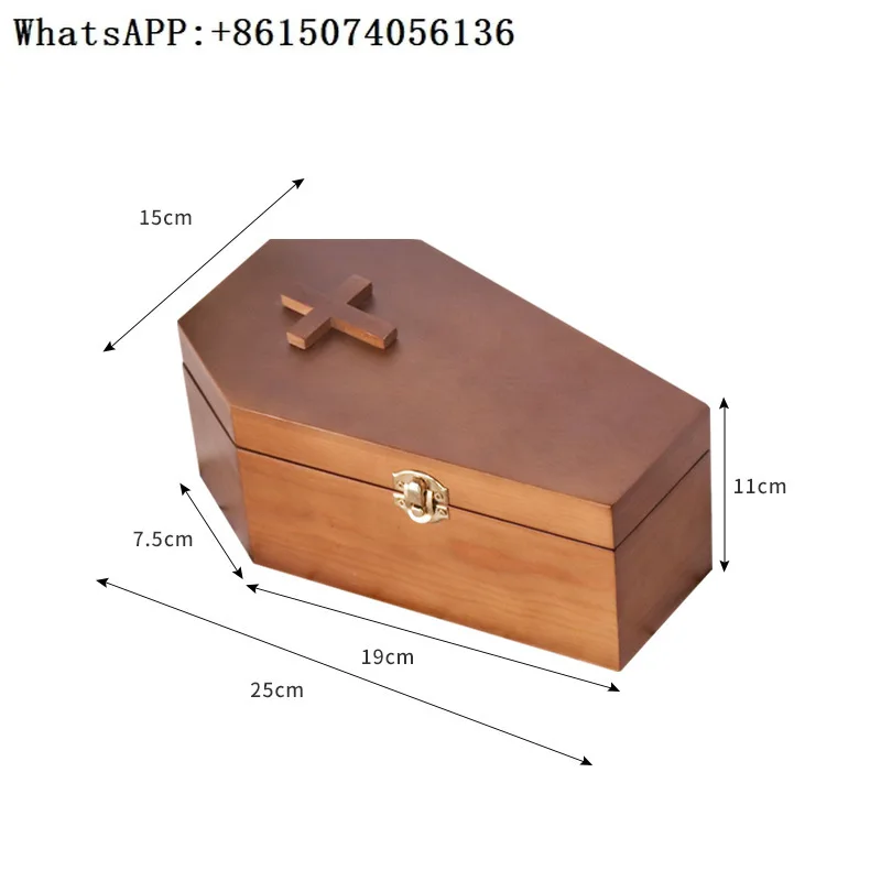 Pet coffin passed away, cat, dog, hamster, parrot, ashes box, funeral supplies, sacrificial photo frame