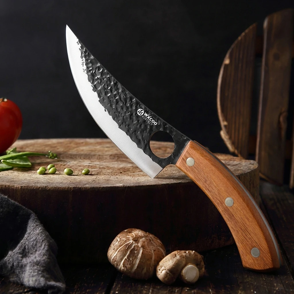 WXCOO Professional Chef Knife  - Oud Wood Chip recension och pris