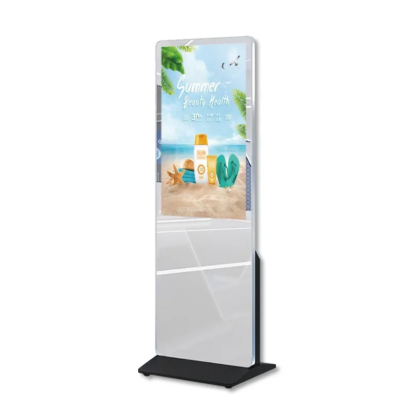 43/49/55 Inch Vertical Mirror Advertising Machine With Somatosensory Fitness Mirror Magic Mirror Display Intelligent Touch