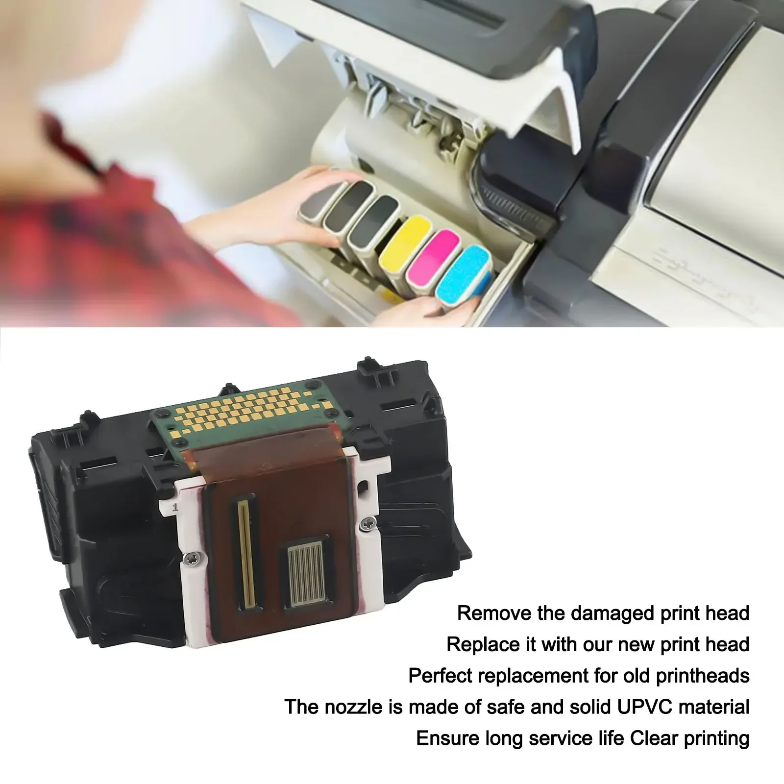 1 pieza QY6-0089 accesorio de cabezal de impresión en Color de alta eficiencia para impresoras TS5080, TS6020, TS6050, TS6051, y TS6052