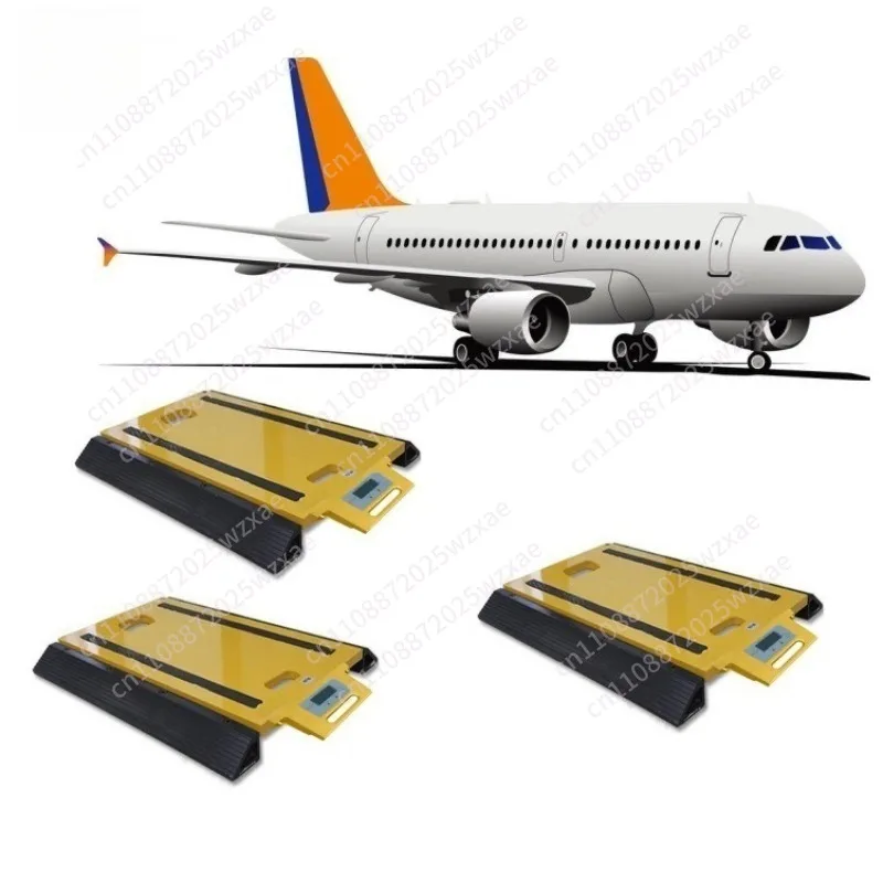 Mobile Vehicle Weigh Pads Camper Trolley Van Weighing Scales With Wireless Weight Indicator