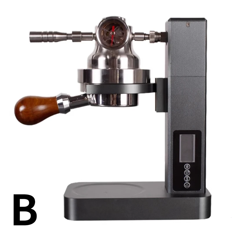 ماكينة صنع القهوة المحمولة الهوائية القابلة لإعادة الشحن للتخييم المنزلية شبه الأوتوماتيكية ماكينة قهوة اسبريسو خارجية 2000 مللي أمبير في الساعة