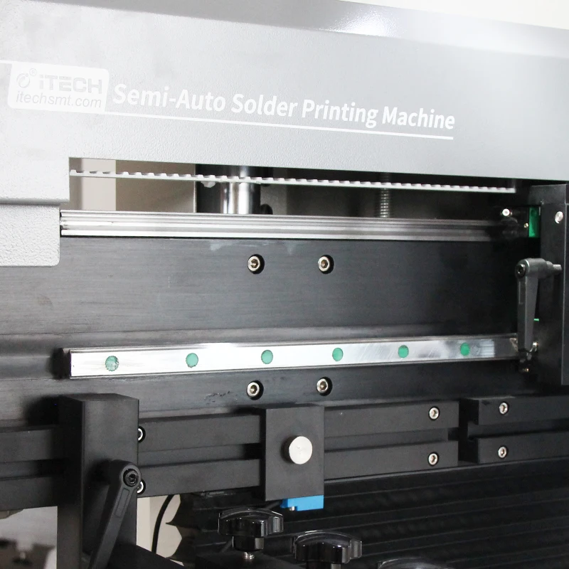 PTR-B500 Semi Auto Lotpaste Siebdrucker Maschine Hochpräziser Smt Pcb Lotpaste Drucker für die Smt-Produktion