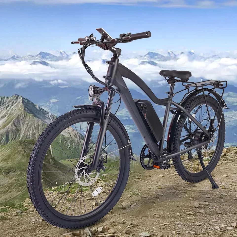 27.5 Inch E-MTB Electric Mountain Bike for Adults 48V 250W Fast Off Load 48V Lithium Battery for Men image 5