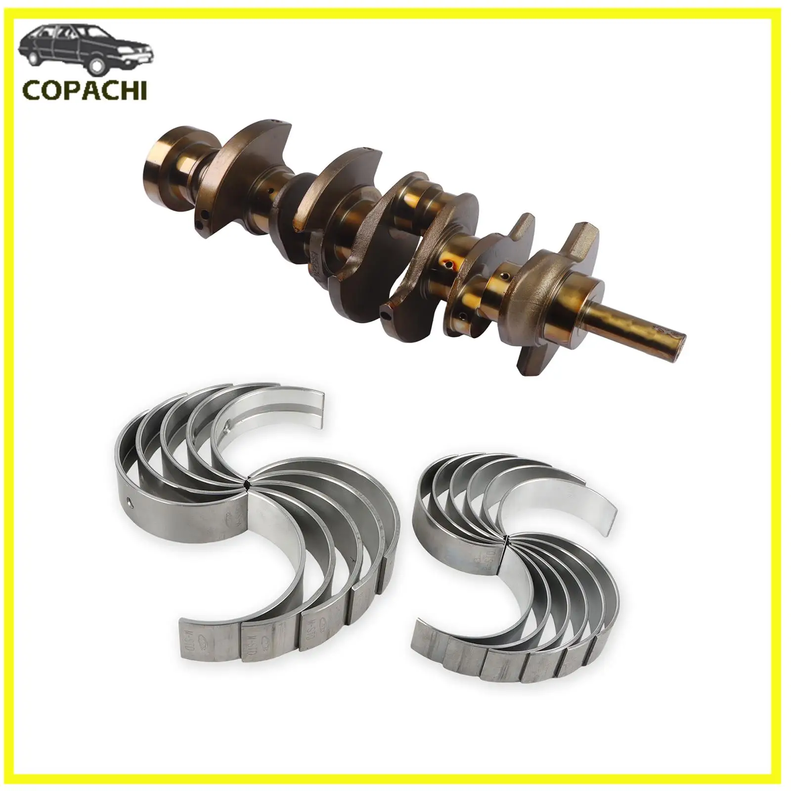 

1Set AJ126 Engine Crankshaft&Crankshaft Main Tile &Connecting Rod Bearing For Jaguar Land Rover AJ126 3.0L Gas V6 Supercharged