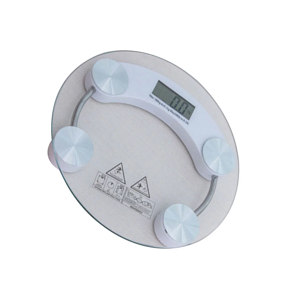 

Digital Bathroom Scale 400lb 180kg Tempered Glass Auto On Off LCD Body Weight Scales Electronic Weighing Balance