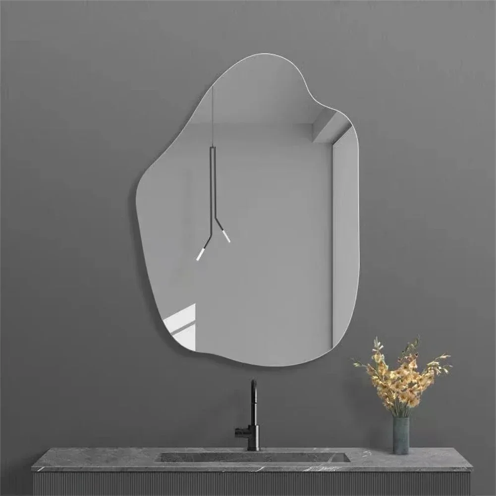 Irregular Mirror Wall Decorative Mirrors For Dressing Bedroom Living Room DIY Self-adhesive Mirror Art Wall Home Decor