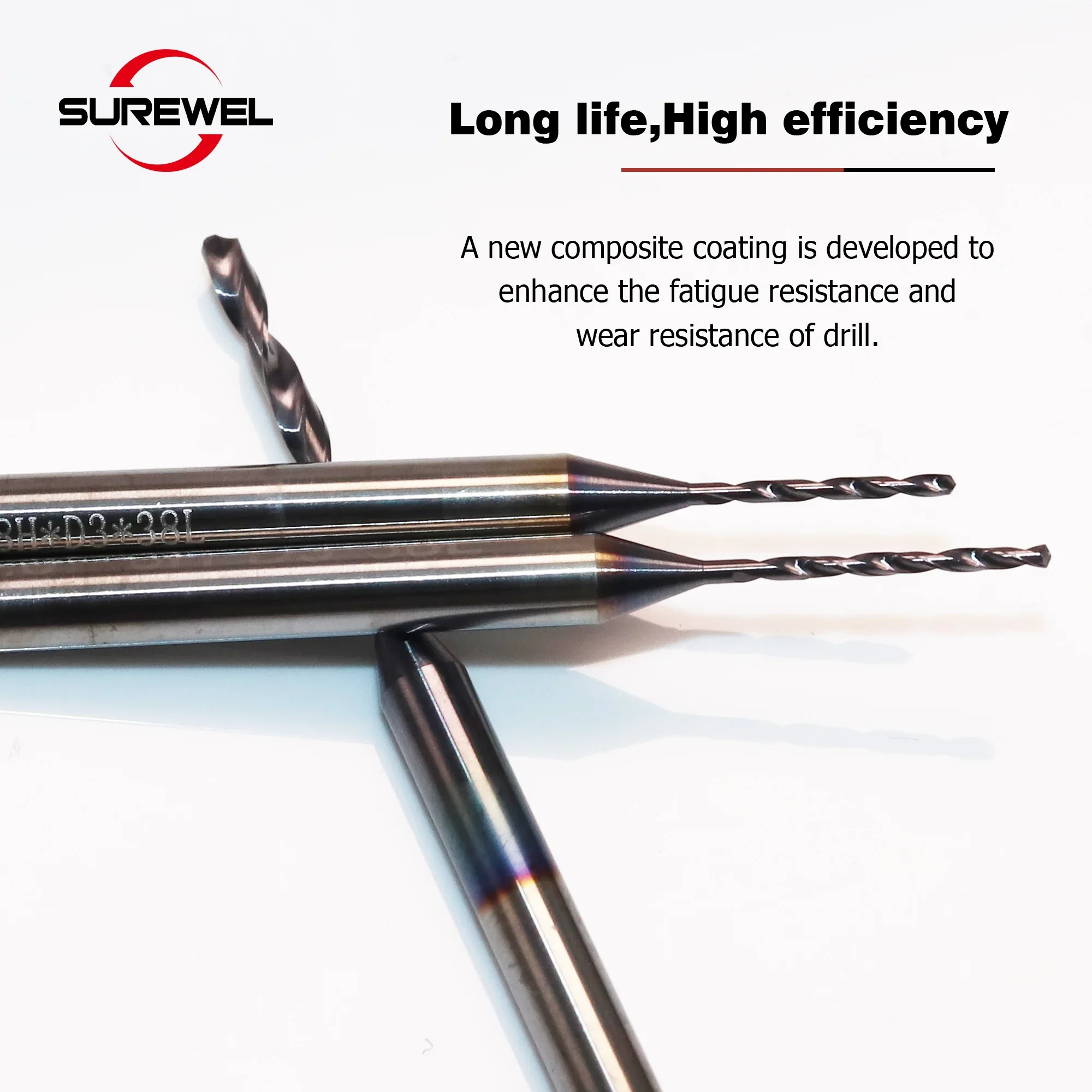 

Микросверло от 0,1 мм до 1,79 мм YZ428, твердосплавная бита, диаметр отверстий с ЧПУ, точный инструмент для обработки нержавеющей стали, суперсплав