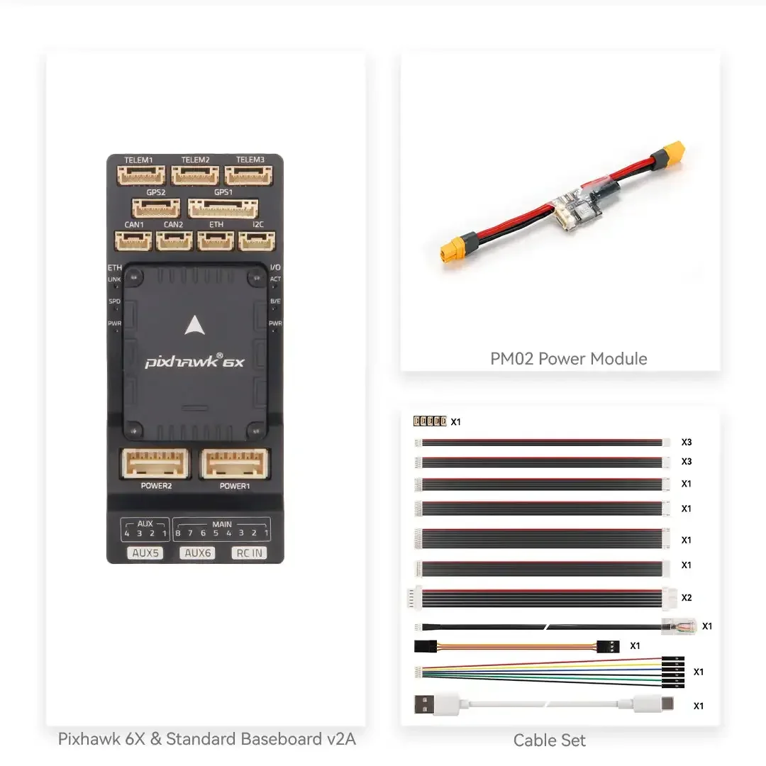 

HolyBro Pixhawk 6X (ICM-45686) Flight Controller