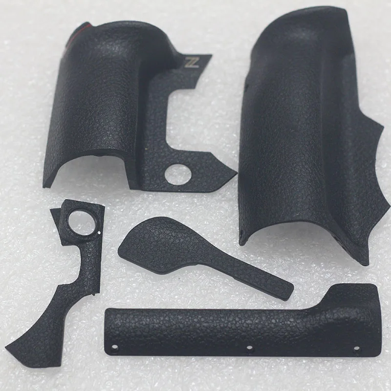 

1 комплект из 5 шт. новый оригинальный корпус (ручка + большой палец + боковой + нижний + передний) резиновые запасные части для камеры Niko Z9