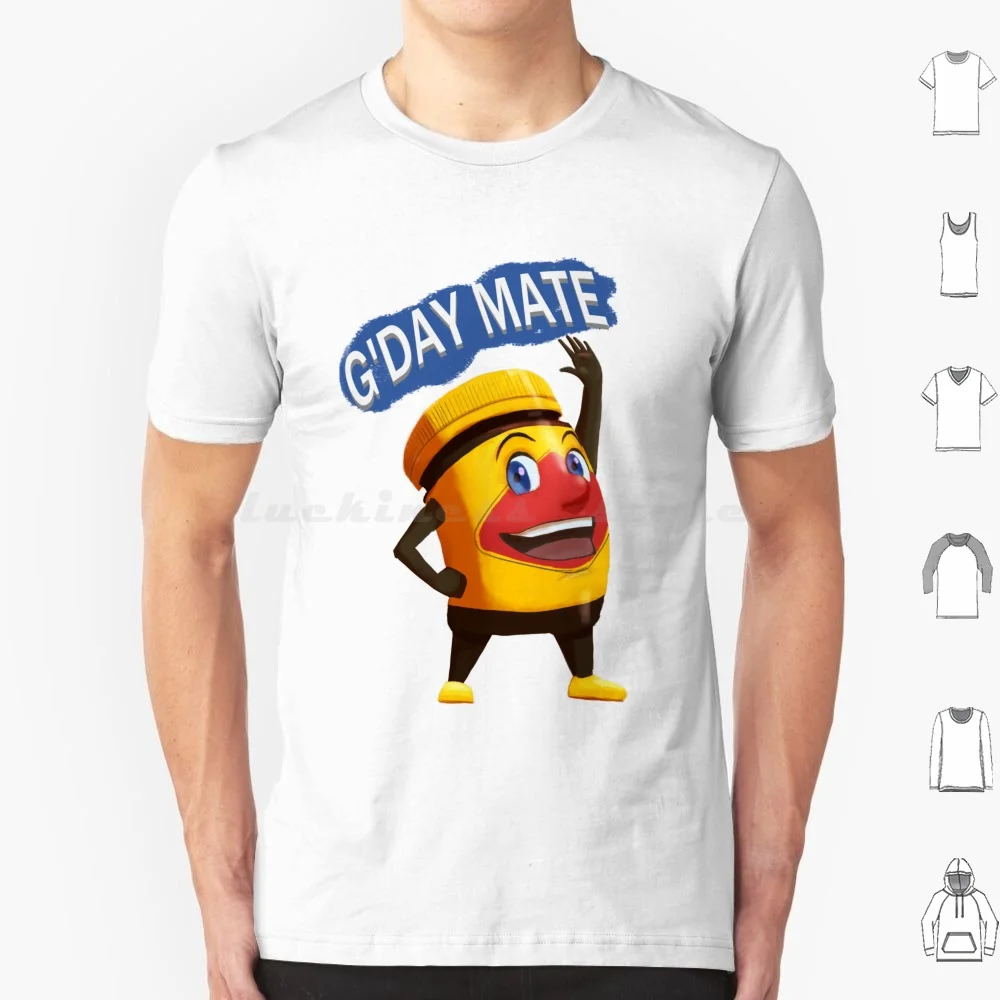 Australian Vegemite Happy Cartoon T Shirt Men Women Kids 6xl Australian Vegemite Aussie Australia Vege Mate Gday Happy Little