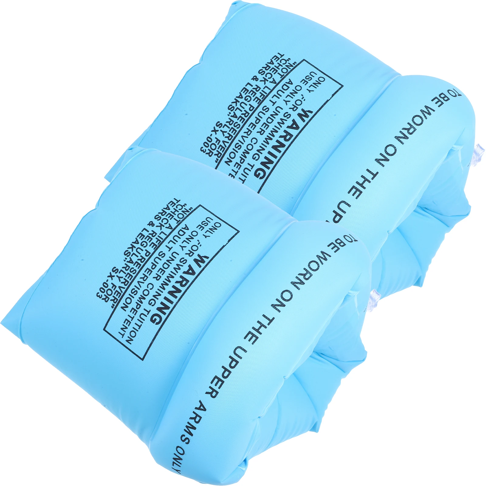 

Inflatable Arm Swimming Ring Floaties Pool Armband Blue Small Adult Baby PVC Durable Easy Summer Beach Lake Party Outdoor
