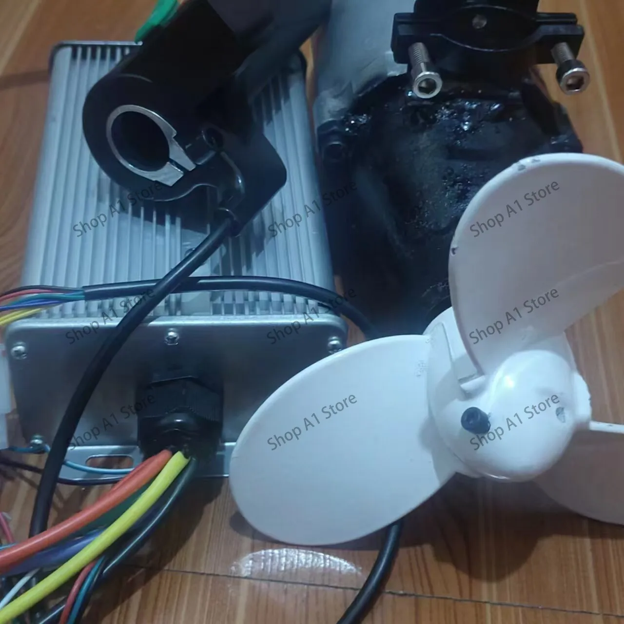 Waterproof electric underwater brushless motor electric motor propeller electric outboard machine on-board