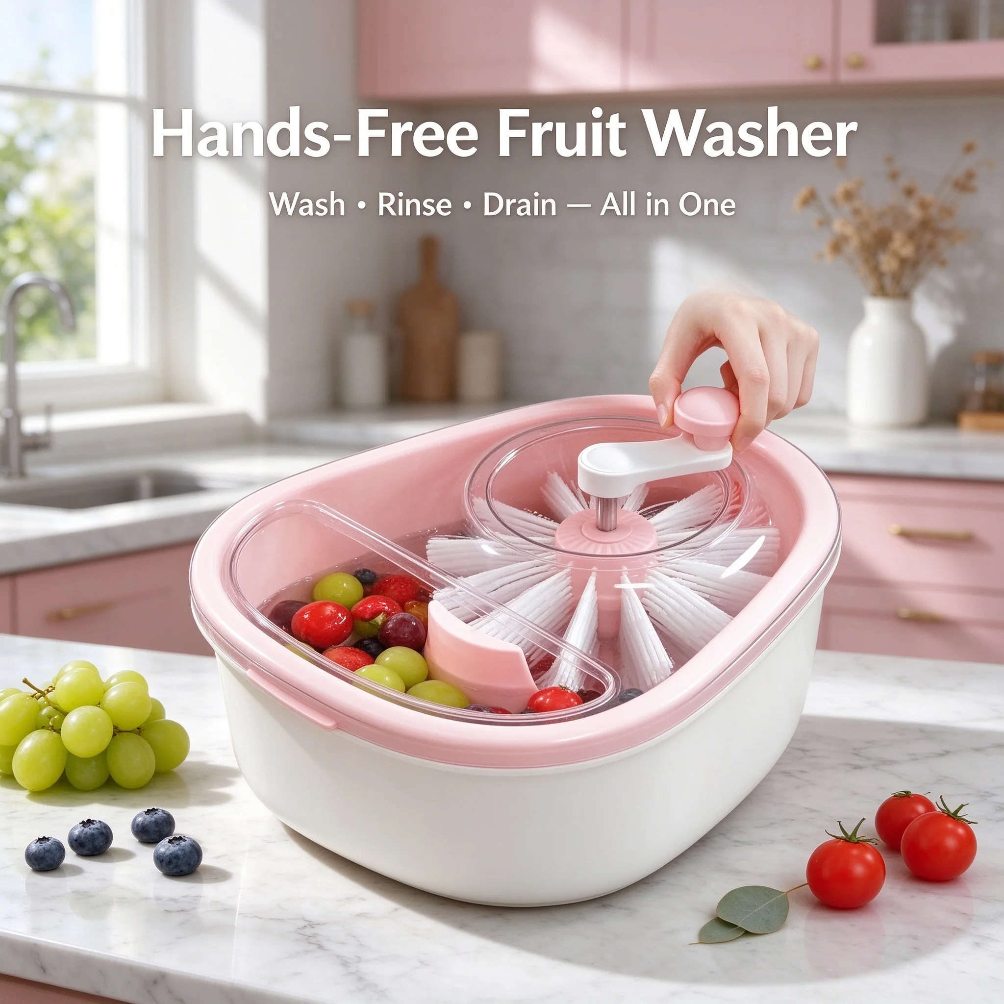 Fruit storage basketbasketlazy person go agricultural residues remove stains clean fruit and vegetable artifact vegetable basin