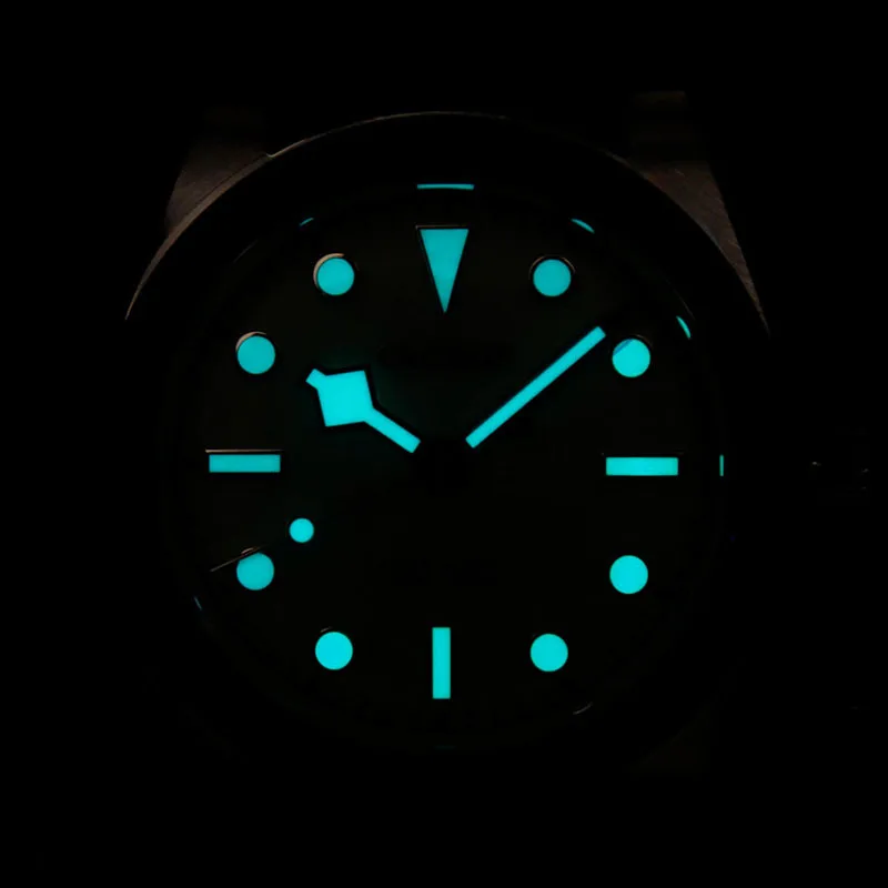 Cronos BB39 Mechanical Men Watch 39mm Automatic NH35 PT5000 SW200 Snow Hands Sapphire Glass Bushed Bracelet 20ATM L6025M L6026