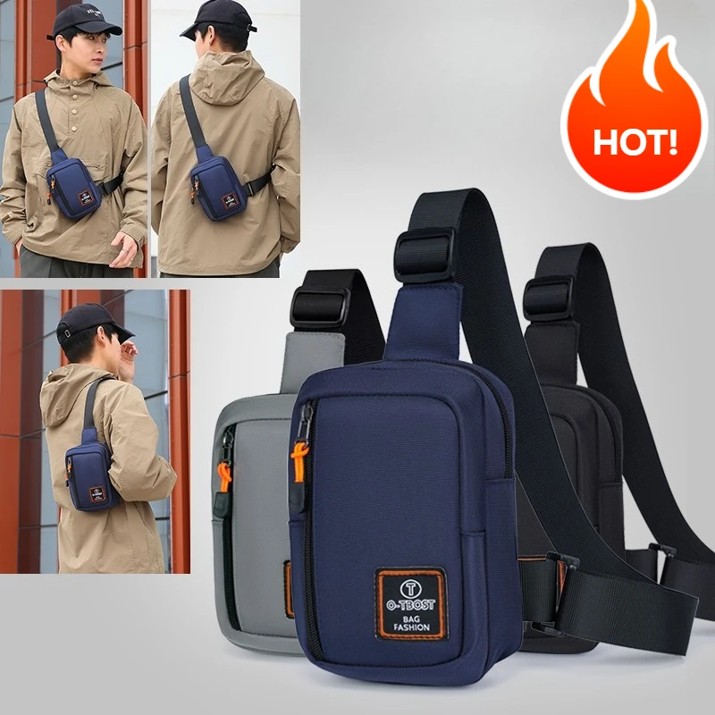 

Simple and Portable Crossbody Bag, Multi-layer Structure with Large Capacity, Oxford Cloth Bag, Suitable for Daily Use