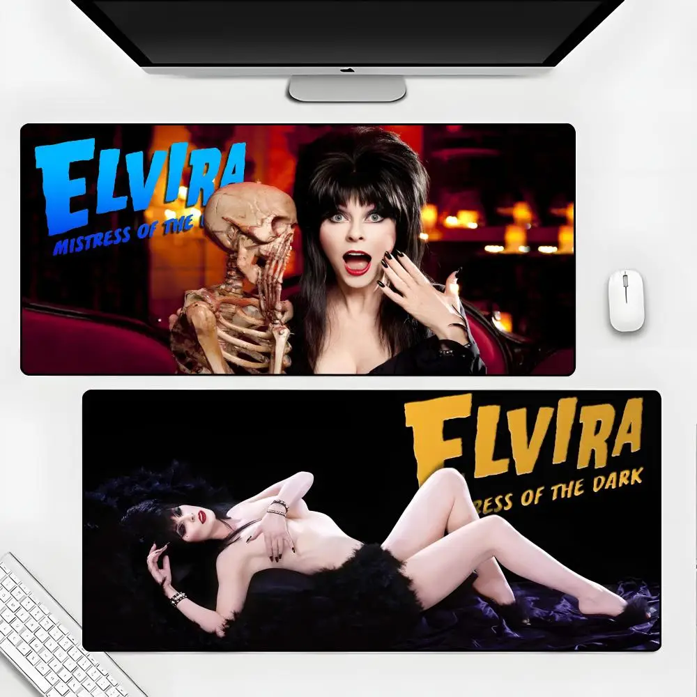 E-Elvira Mistress Of The Dark Mauspad, Gummimatte, Laptop, XXL-Mauspad, Notebook, Gamer, Computertisch, Gaming-Zubehör