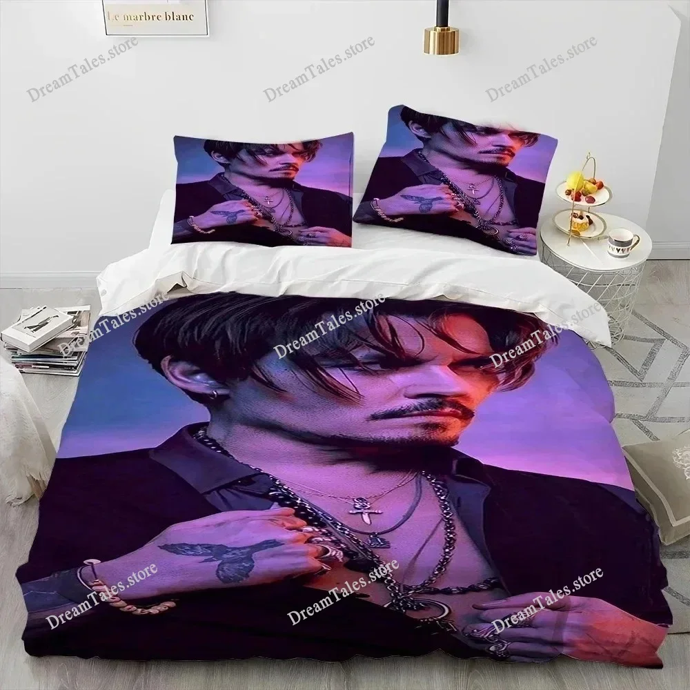Johnny Depp Series Comforter Bedding Set Duvet Cover 3d Bedding Fashion Design Decoration King Duvet Cover Set Double Bed Set