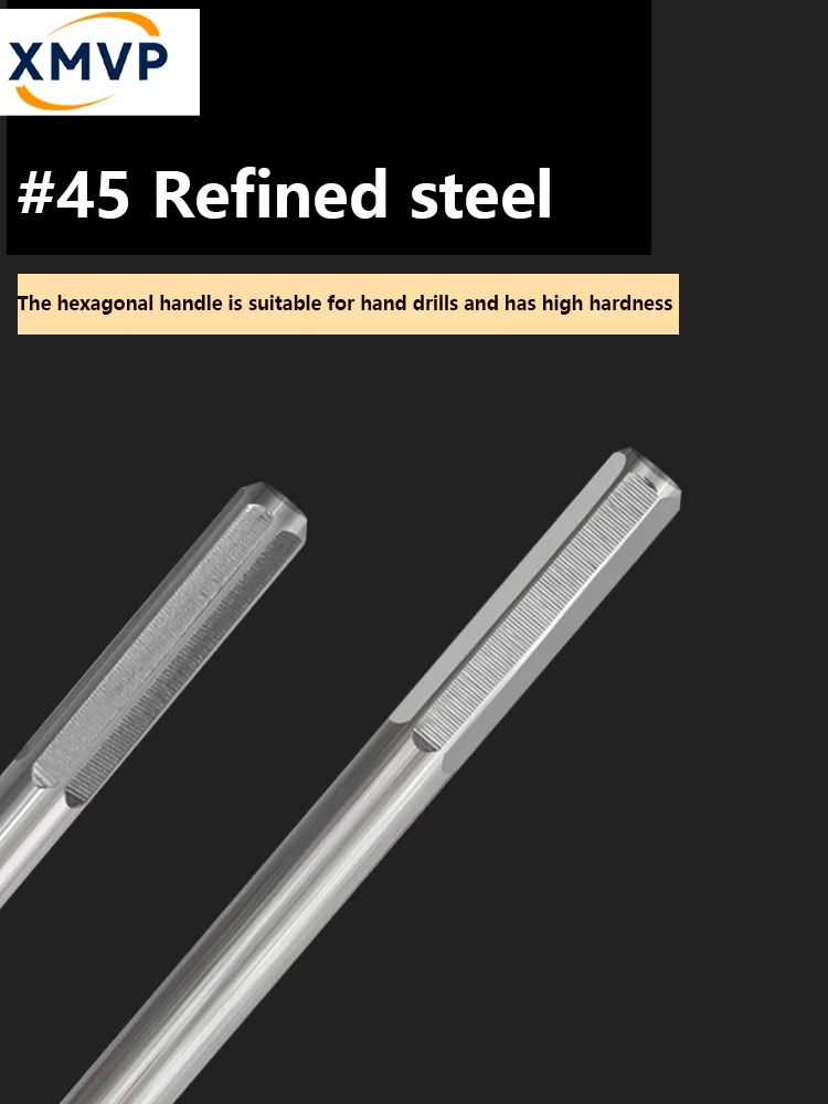 Punta da trapano pagoda estesa, trapano a mano, apri foro a spirale per la lavorazione del legno ad alta durezza, trapano a gradini, lamiera di ferro conica e boa per legno