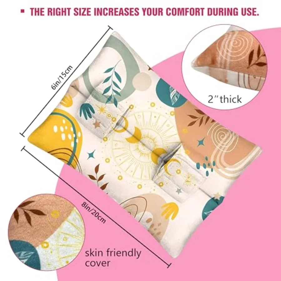 Hysterectomy Pillow with Pocket for Ice/Hot Packs, Post Heart Surgery Seatbelt Pillow, Mastectomy Pillow, Pacemaker Seatbelt Pr