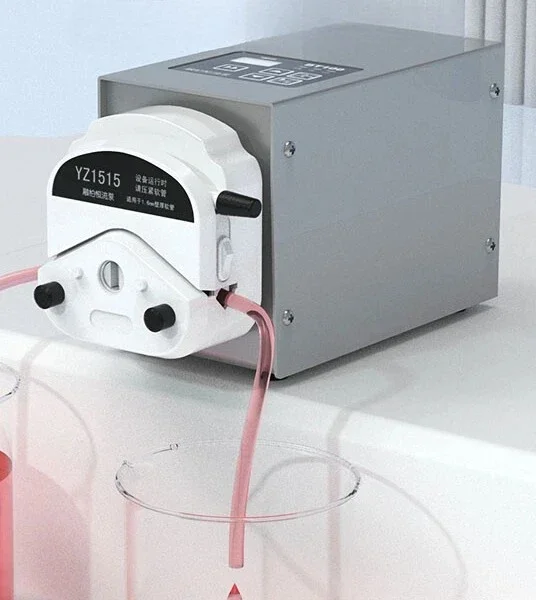 

BT100 peristaltic pump high-precision flow distribution pump constant flow self-priming stepper drive filling machine