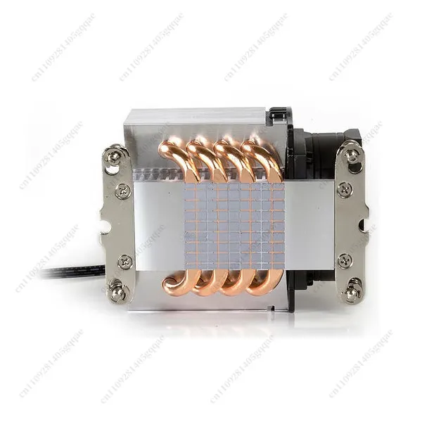 

AM4 AM5 Четыре тепловых трубки 2U Серверный радиатор Процессор Настольный контроль температуры Компьютерный вентилятор воздушного охлаждения A24