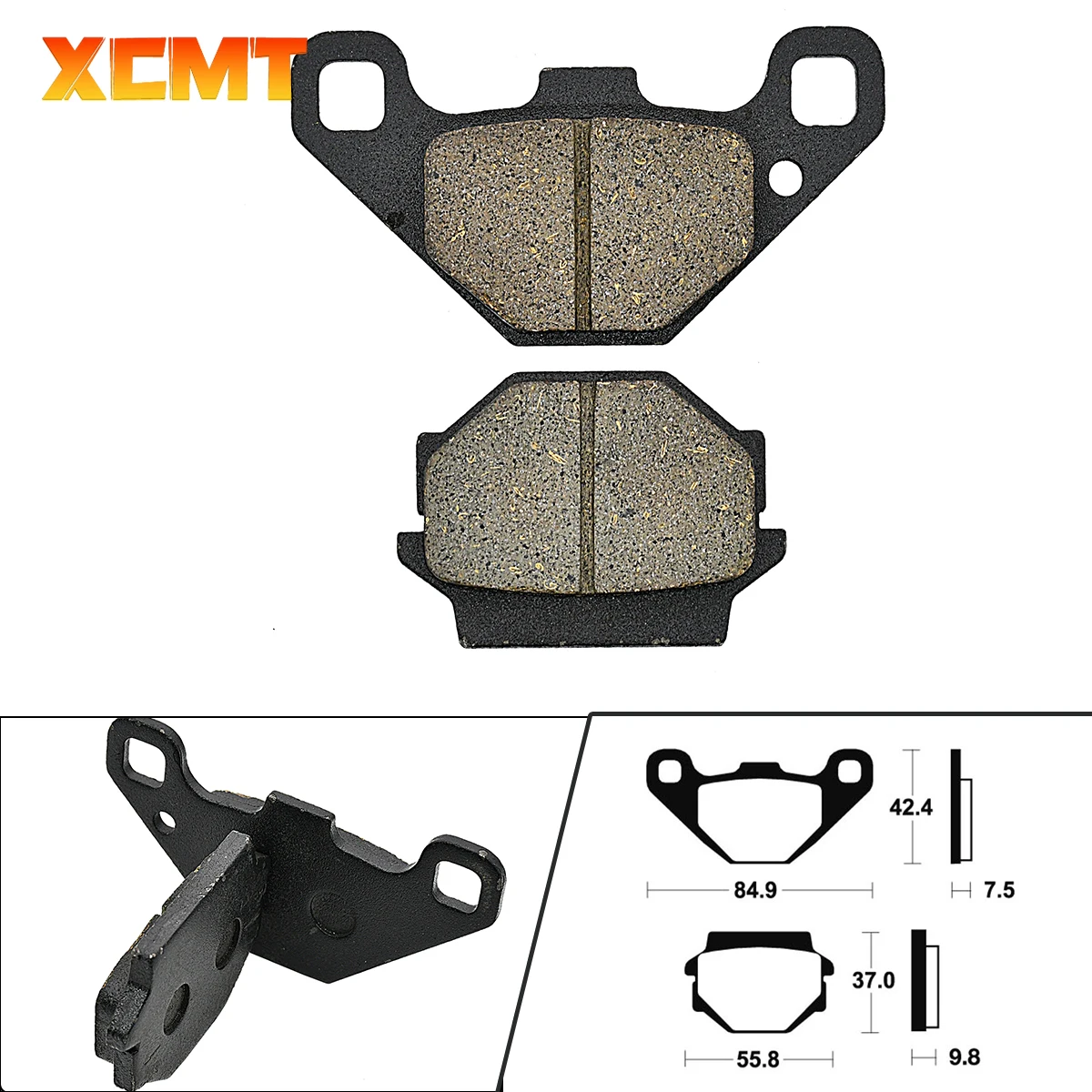 

XCMT Motorcycle Rear Brake Pads For KAWASAKI KX 125 250 KSR KMX KLE ZZR ZXR KLX ZR GPZ KLE EX KL400 500 600 Dirt Pit Bike parts