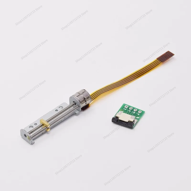 For Two-phase Four-wire, Miniature 8MM Stepper Motor, with Driver Slider, Linear Stepper Motor, Lifting Motor