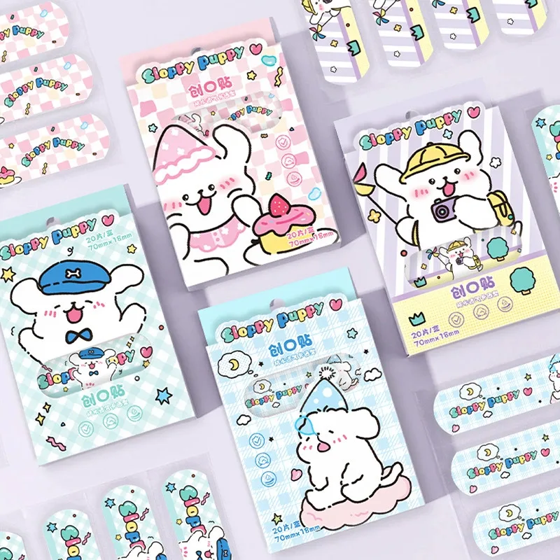 20pcs/lot Cartoon Animal Pattern Band Aid Hemostasis Adhesive Bandages First Aid Emergency Kit Wound Plaster Patches view 3