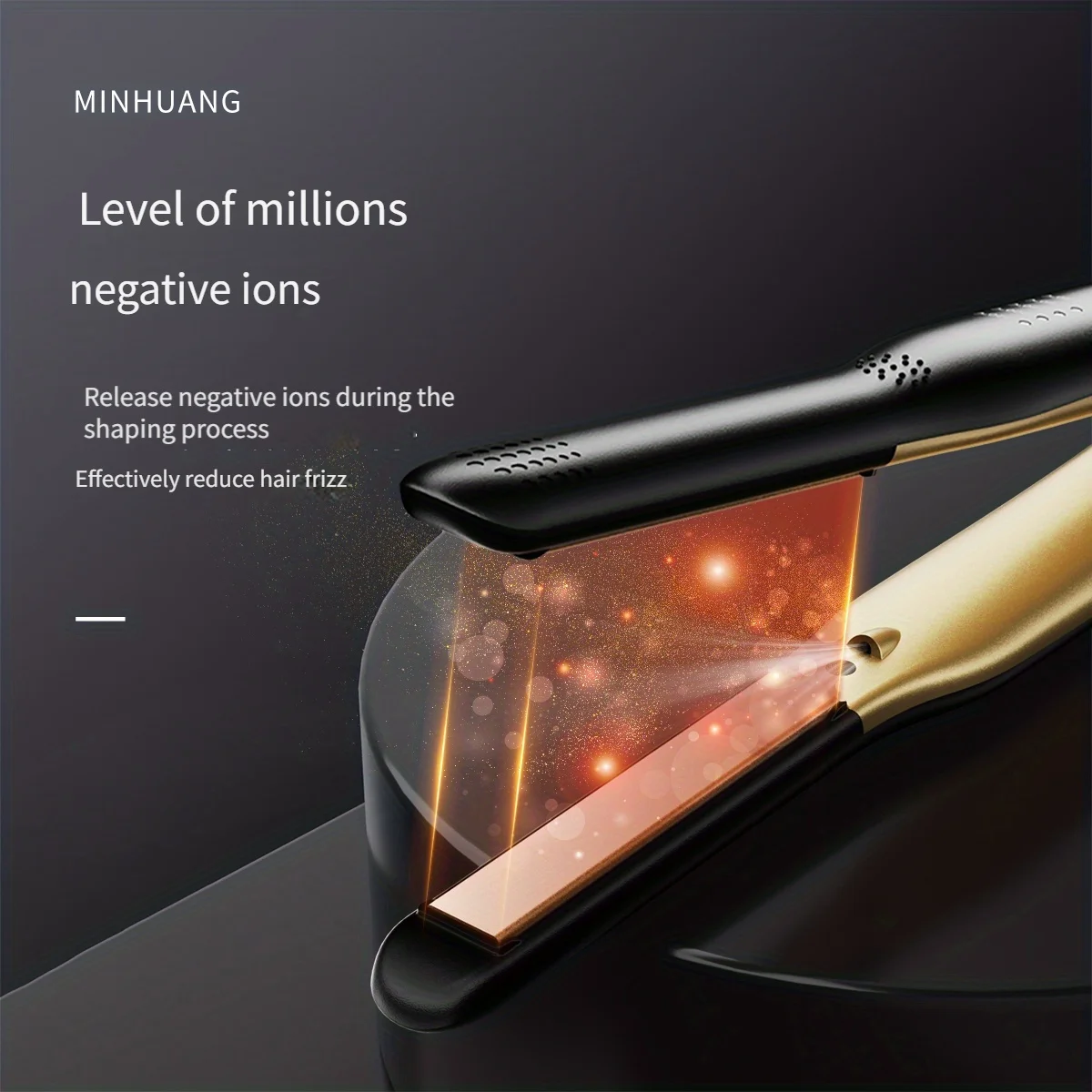 Ceramic Ionic Hair Straightener w/ LCD Display - Fast Heat for Smooth Shiny Hair Fast Heating for Smooth &Shiny Hair Women man