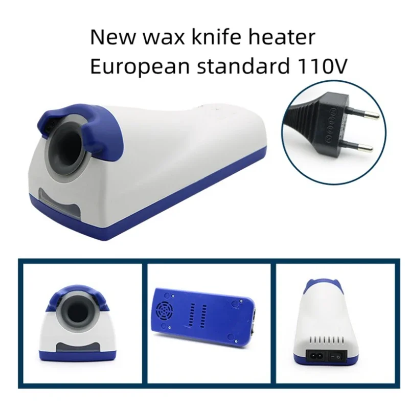 Dental wax knife heater inductor 2 seconds heating technician equipment wax melting device oral